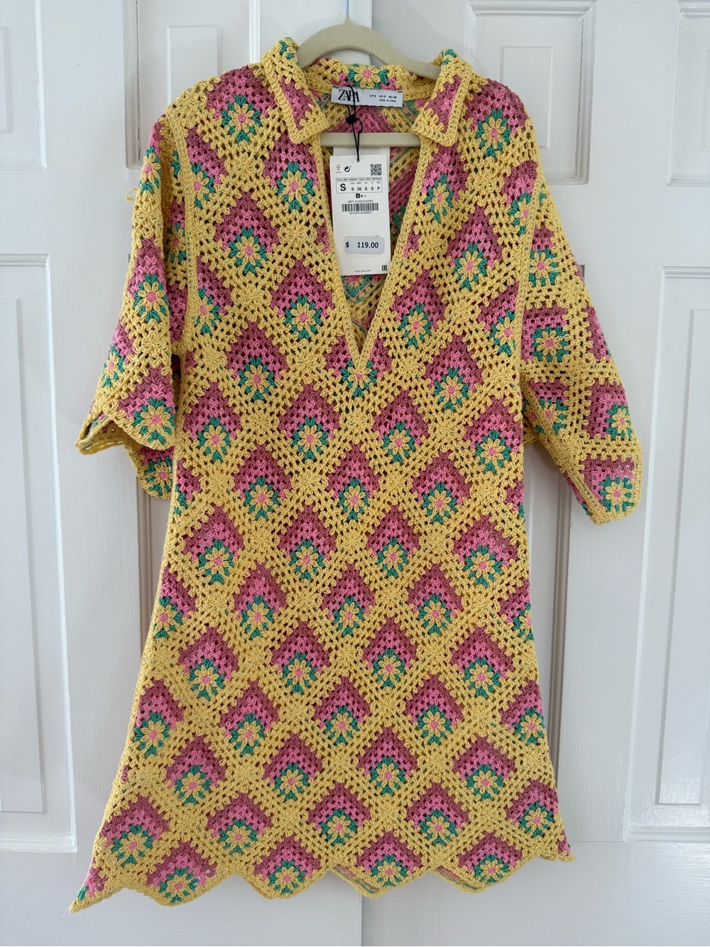 NWT Zara Limited Edition Crochet Dress | Size S